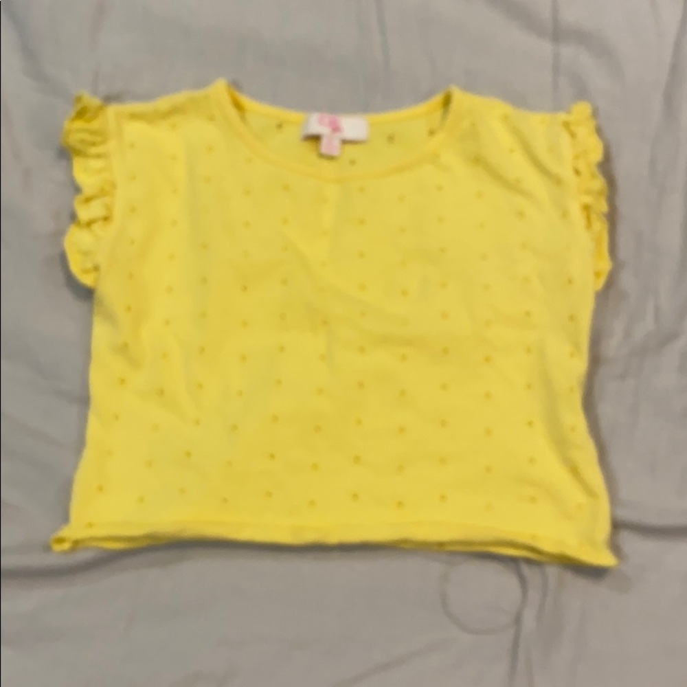 Yellow tee